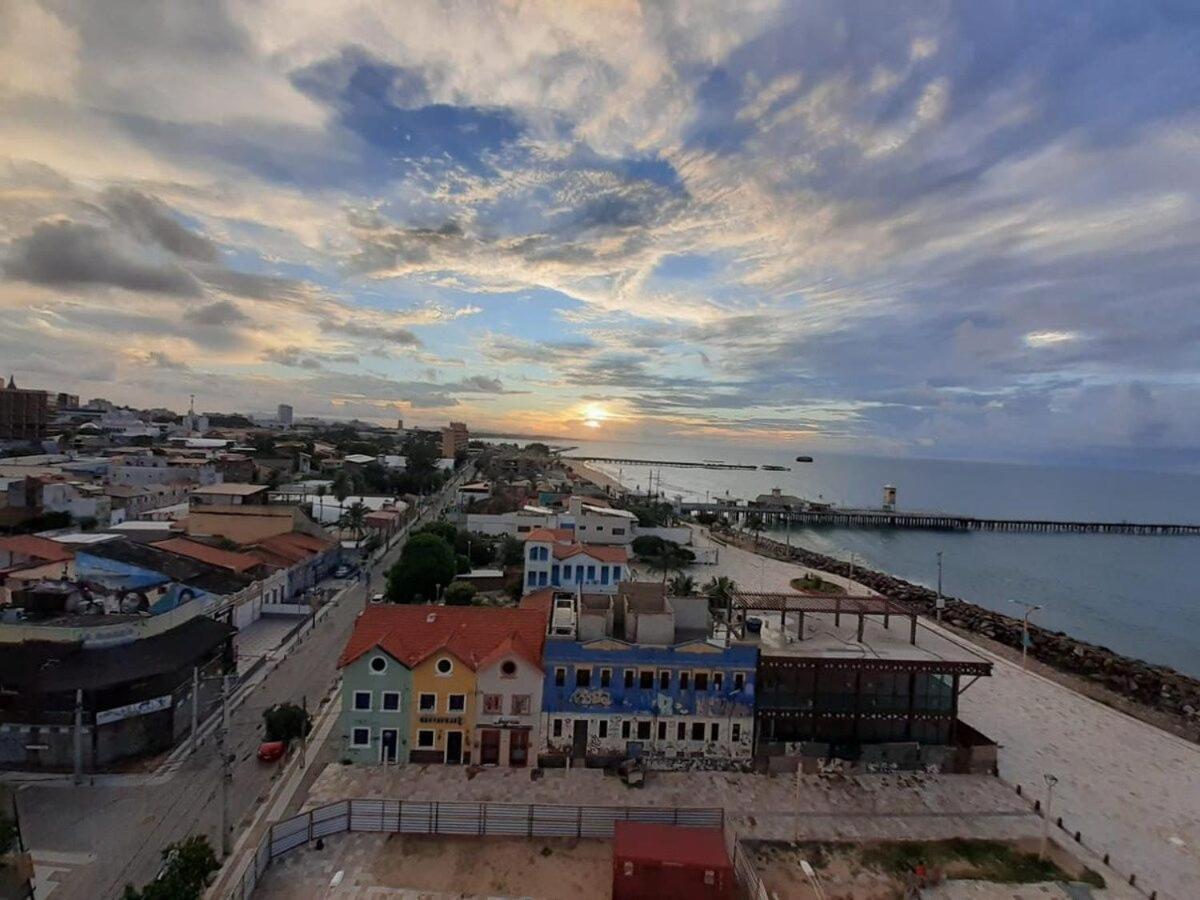 403 Flat Mobiliado Praia De Iracema Fortaleza  Esterno foto